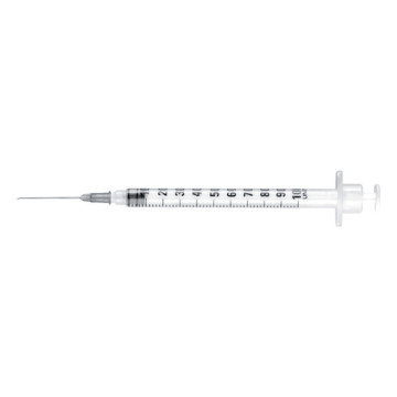 Siringa insulina ago inserito 27G - 1 ml confezione - 100 pz