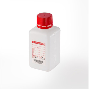 Bottiglie a collo stretto per campionamento acque in polietilene alta densità (HDPE) sterile 500 ml senza Tiosolfato conf.120 p