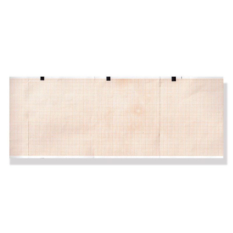 Carta termica ecg 114x90 mm x 200 - pacco griglia verde - conf. 20 pz. Carta termica ecg 114x90 mm x 200 - pacco griglia verde - conf. 20 pz.