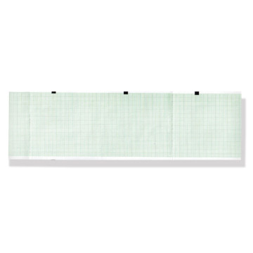 Carta termica ecg 90x90 mmxm - pacco griglia verde - conf. 25 pacchi