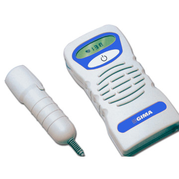 Doppler portatile fetale D2005immergibile con display e sonda fissa da 2 Mhz