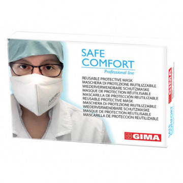 MASCHERINA PROFESSIONALE SAFE COMFORT RIUTILIZZABILE A 5 STRATI