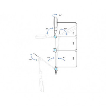 LAMPADA diagnostica LED ALFA-FIX - su carrello