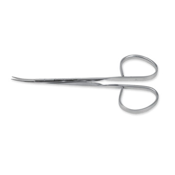 Forbici per sutura ribbon - curve - 12 cm - 1 pz.