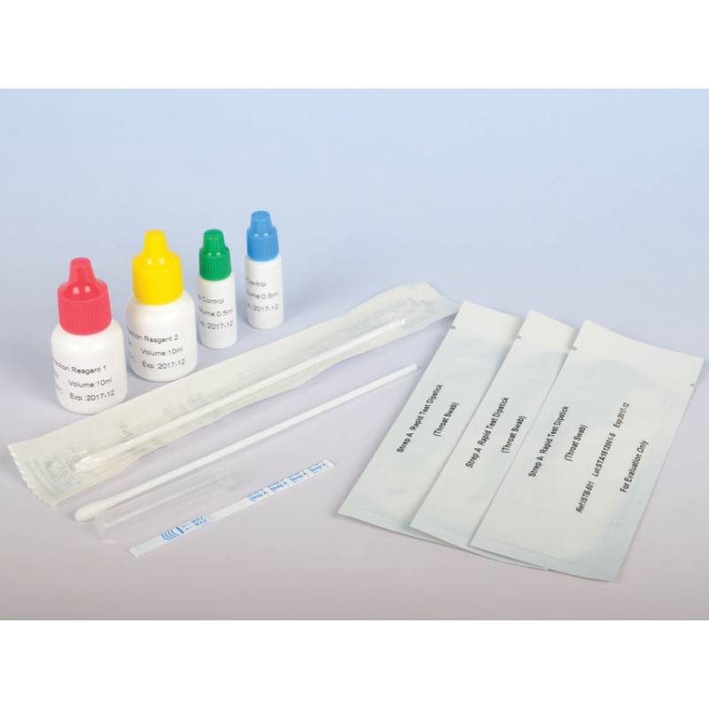 Test Rapido Strep A - dual color - strisce - Conf.50 pz. Test Rapido Strep A - dual color - strisce - Conf.50 pz.