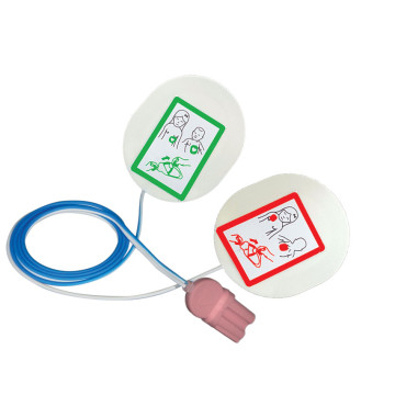 Piastre pediatriche per defibrillatore compatibili CU Medical System - 1 paio