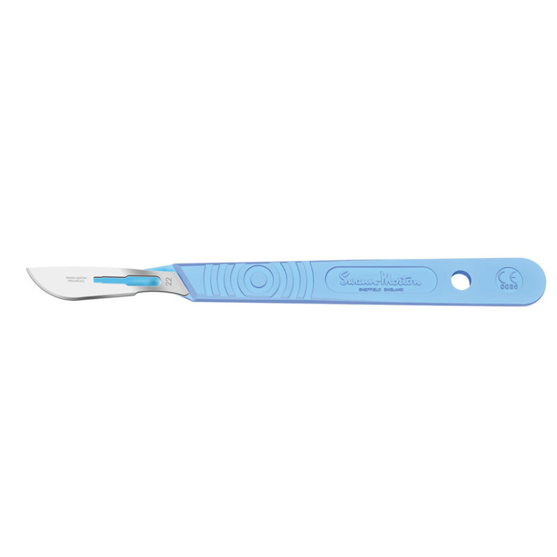Bisturi swann-morton lama inox n.22 - sterile - conf. 10 pz. Bisturi swann-morton lama inox n.22 - sterile - conf. 10 pz.