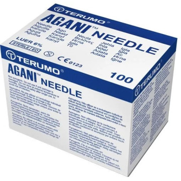 Aghi ipodermici terumo agani 24gx1" - 0,55x25mm - an*2425r1 - viola - sterili - conf. 100 pz.