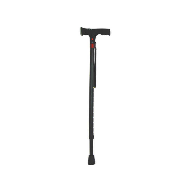 Bastone di sicurezza con luce - nero - 1 pz. Bastone di sicurezza con luce - nero - 1 pz.