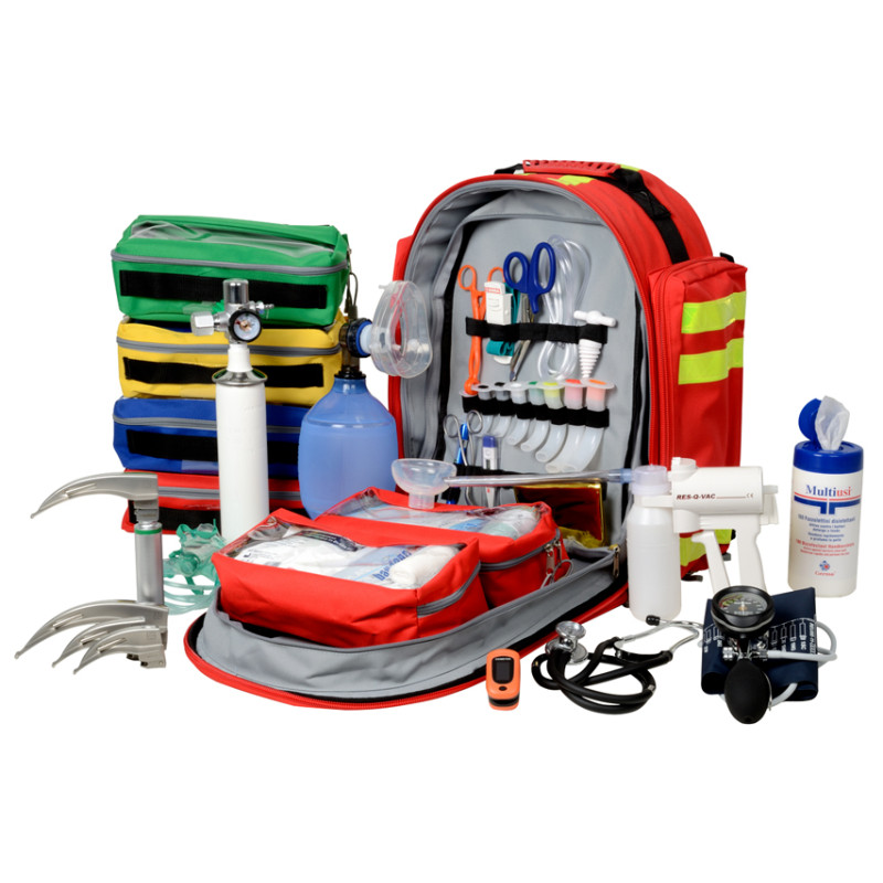 Zaino emergenza "gima 11" - completo - 1 pz. Zaino emergenza "gima 11" - completo - 1 pz.