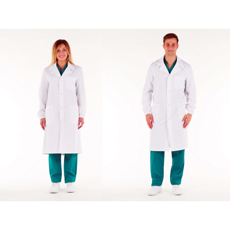 Camice unisex - taglia 50 - con automatici - 1 pz. Camice unisex - taglia 50 - con automatici - 1 pz.