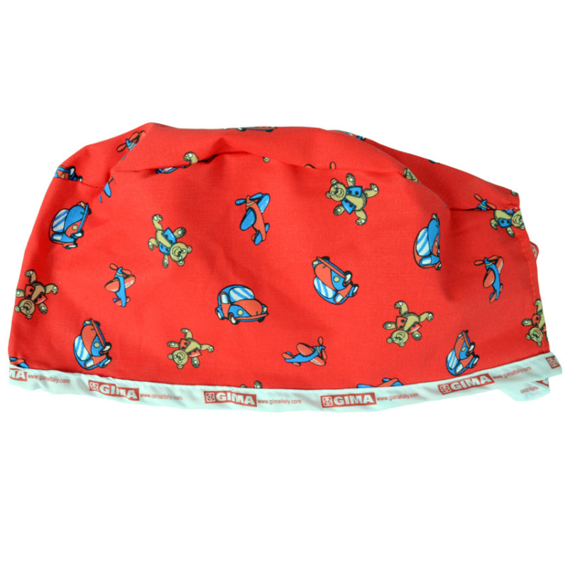 Cappellino fantasia - rosso - 1 pz. Cappellino fantasia - rosso - 1 pz.