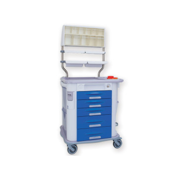 Carrello aurion medicazione - blu - 1 pz.