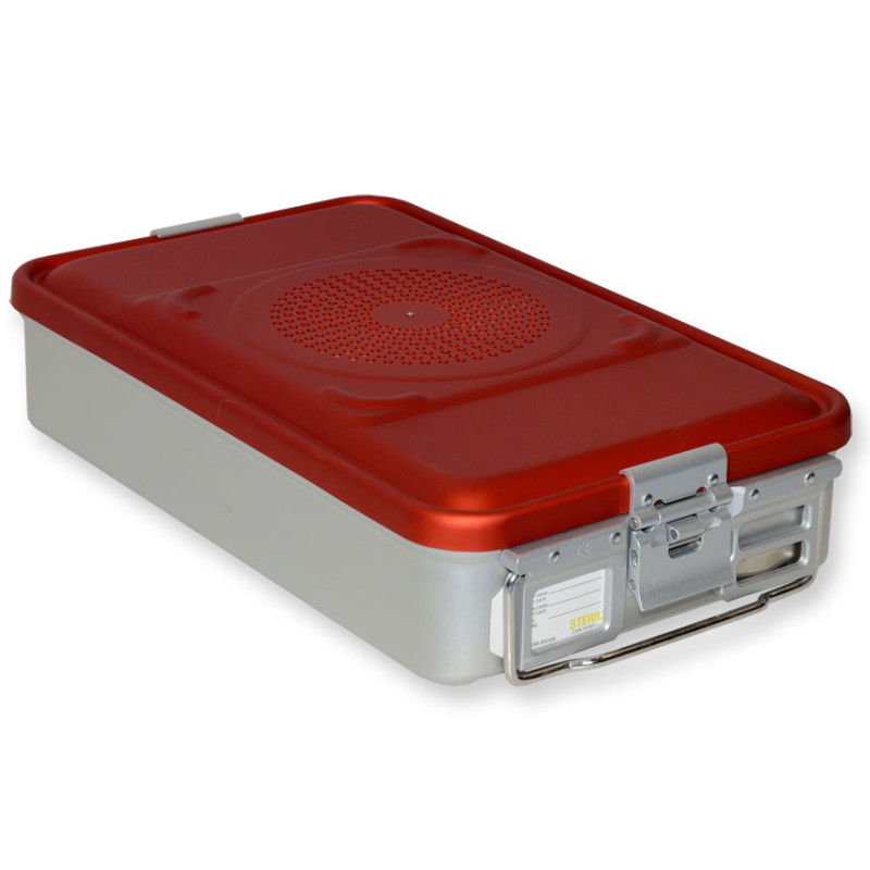 Container con filtro medio h100 mm - rosso - 1 pz. Container con filtro medio h100 mm - rosso - 1 pz.
