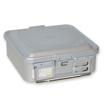 Container con filtro piccolo h100 mm - grigio - 1 pz.