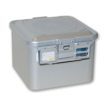 Container con filtro piccolo h200 mm - grigio - 1 pz.