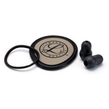 Kit littmann 40020: membrana+anello+anello campana+olive per lightweight-nero - 1 kit