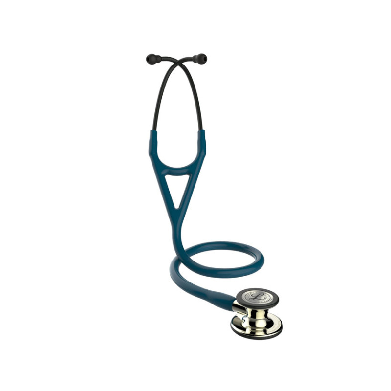Littmann cardiology iv - 6190 - blu caraibi - finiture champagne - 1 pz. Littmann cardiology iv - 6190 - blu caraibi - finiture champagne - 1 pz.