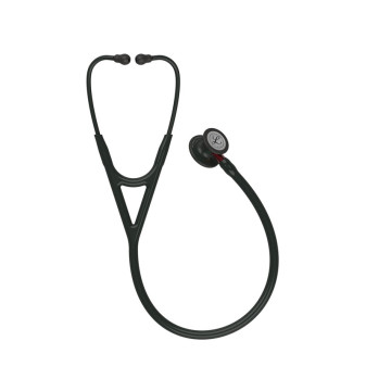 Littmann cardiology iv - 6200 - nero - finiture nere / conn. Rosso - 1 pz.