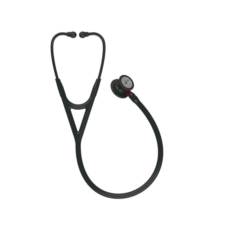 Littmann cardiology iv - 6200 - nero - finiture nere / conn. Rosso - 1 pz. Littmann cardiology iv - 6200 - nero - finiture nere / conn. Rosso - 1 pz.