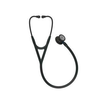 Littmann cardiology iv - 6201 - nero - finiture nere / conn. Blu - 1 pz.