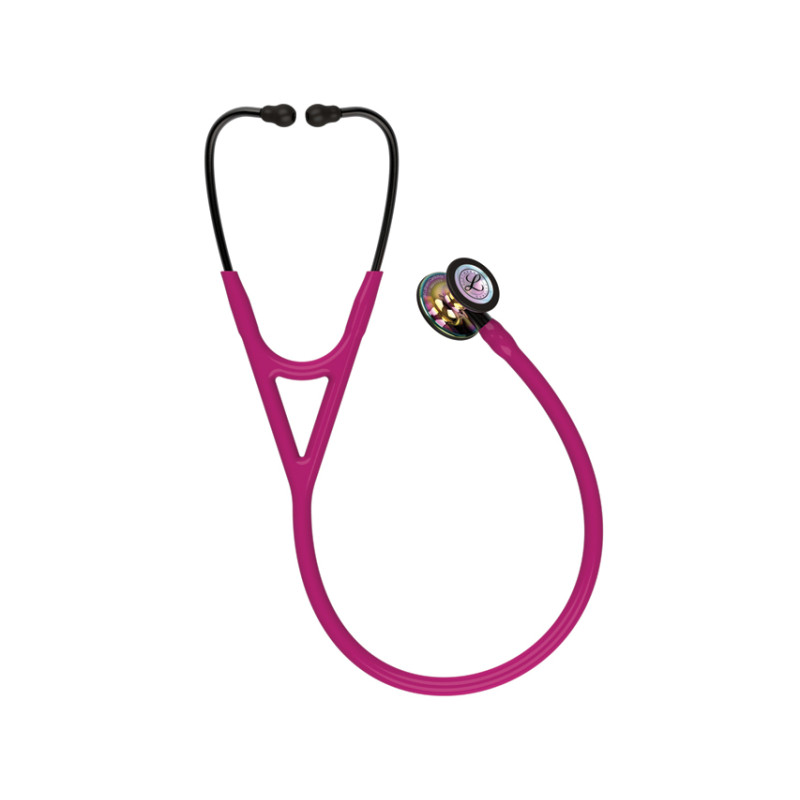 Littmann cardiology iv - 6241 - lampone - finiture arcobaleno - 1 pz. Littmann cardiology iv - 6241 - lampone - finiture arcobaleno - 1 pz.