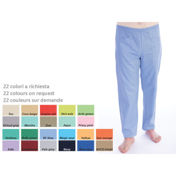 Pantaloni - cotone/poliestere - unisex - taglia xxl colore a richiesta - 1 pz.