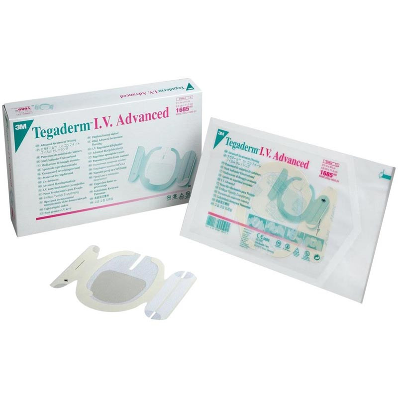 Tegaderm 3m i.v. Advanced 8,5x11,5 cm per linee centrali - conf. 50 pz. Tegaderm 3m i.v. Advanced 8,5x11,5 cm per linee centrali - conf. 50 pz.