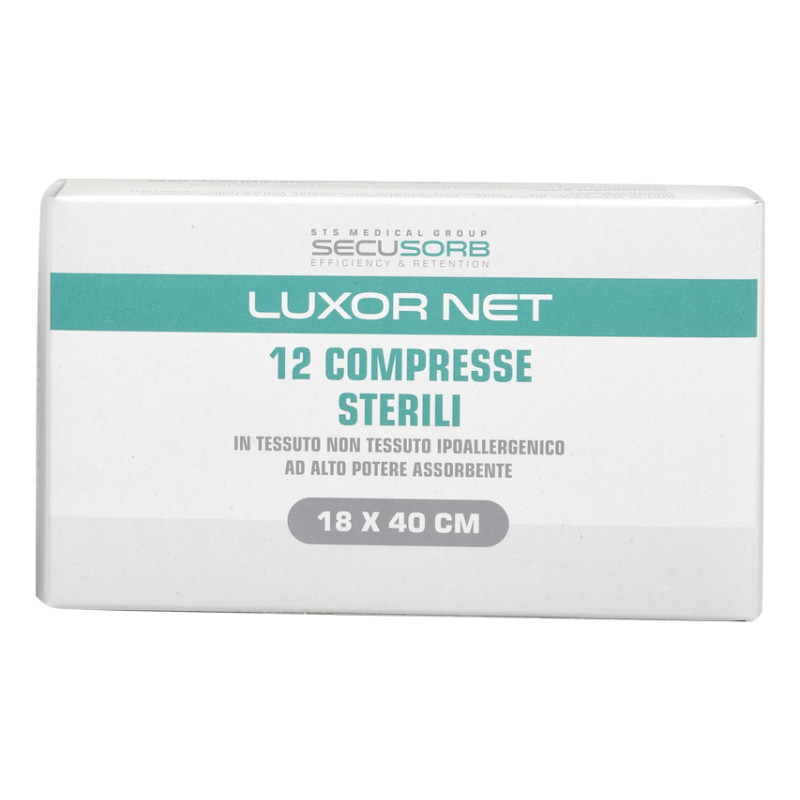 Garza sterile tnt 18x40cm - scatola da 12 pz. - conf. 50 pz. Garza sterile tnt 18x40cm - scatola da 12 pz. - conf. 50 pz.