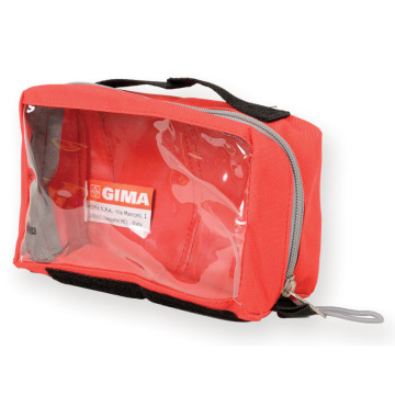 Borsetta e1 - rettangolare con finestra - rossa - 1 pz.