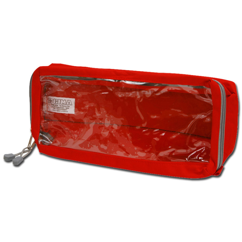 Borsetta e4 - rettangolare lunga - rossa - 1 pz. Borsetta e4 - rettangolare lunga - rossa - 1 pz.