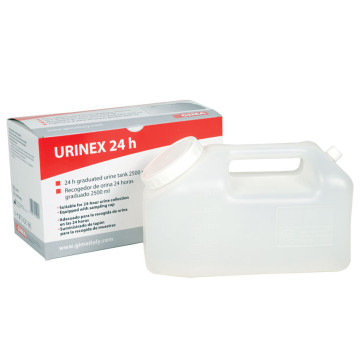 Tanica urine 24 h 2500 ml. - conf. singola