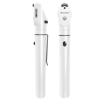 Oftalmoscopio e-scope bianco led 3,7v in astuccio - 1 pz.