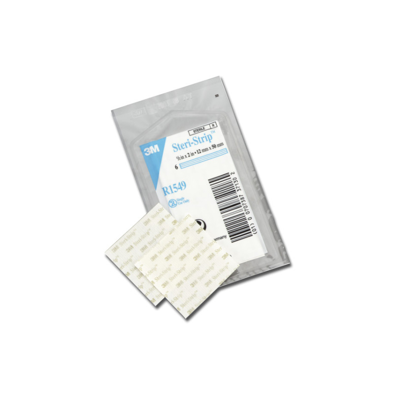 Steri-Strip 3M - 50 x 12 mm - Conf. 6 strisce Steri-Strip 3M - 50 x 12 mm - Conf. 6 strisce