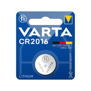 Batteria litio bottone varta 2016 - blister 1 pz.