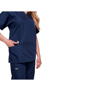 Casacca Scollo A V Cherokee Originals - Donna L - Blu Marina - 1 Pz.