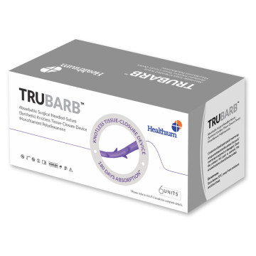 Sutura Ass. Trubarb Calibro 3/0, Curva 1/2, Ago 26Mm - 45Cm - Viola - Conf. 6 Pz.