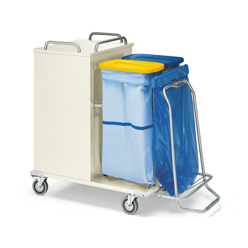 Carrello Lavanderia Chiuso - Verniciato - 1 Pz. Carrello Lavanderia Chiuso - Verniciato - 1 Pz.