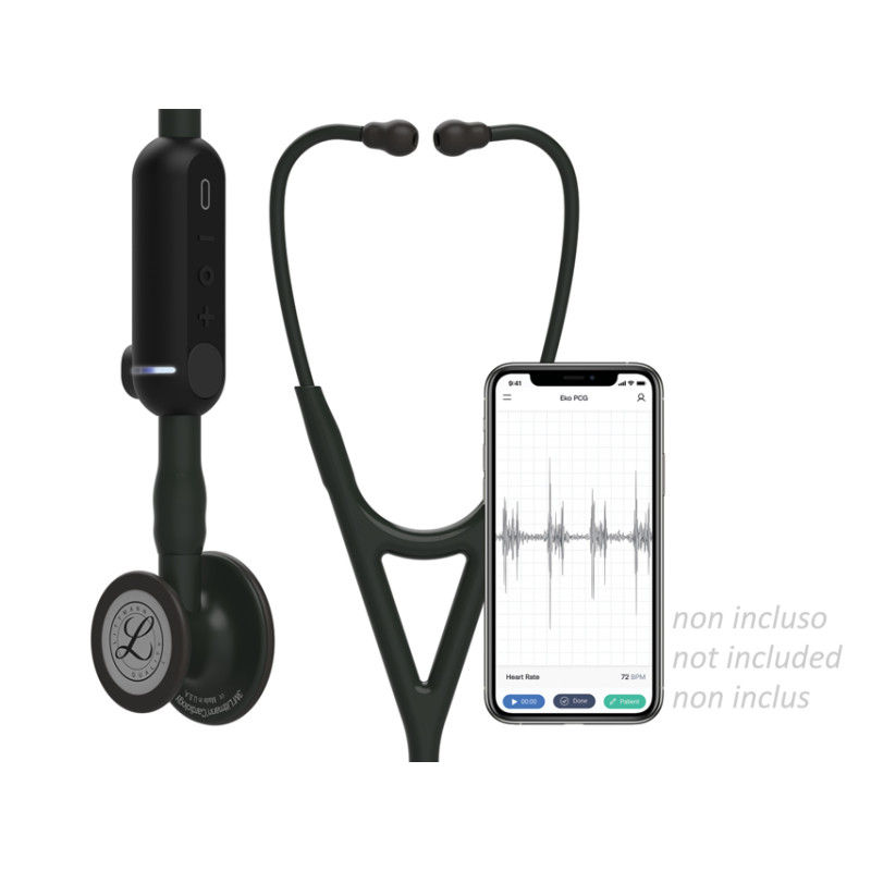 3m littmann stetoscopio core digital - 8490 - nero - 1 pz. 3m littmann stetoscopio core digital - 8490 - nero - 1 pz.