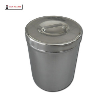 PORTACOTONE INOX diam.127x162 mm - 2 litri