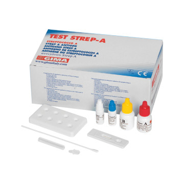 Test rapido Strep A- streptococco- su cassetta Conf.20 test