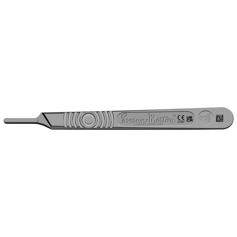 Manico portalame swann-morton n. 3 - 1 pz. Manico portalame swann-morton n. 3 - 1 pz.
