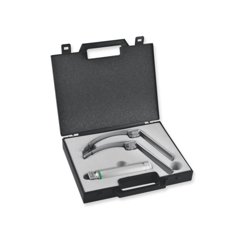 Set laringoscopio f.o. Maxlite flexi - 2 lame mc-intosh 3, 4 - 1 pz. Set laringoscopio f.o. Maxlite flexi - 2 lame mc-intosh 3, 4 - 1 pz.