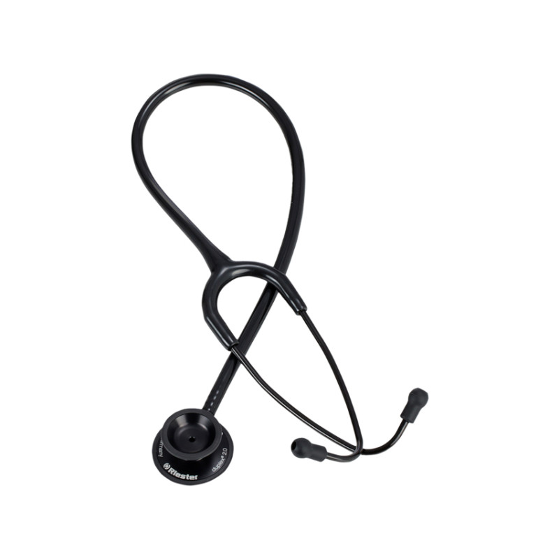Stetoscopio Riester Duplex 2.0 Alluminio - Adulto - Nero - 1 Pz. Stetoscopio Riester Duplex 2.0 Alluminio - Adulto - Nero - 1 Pz.