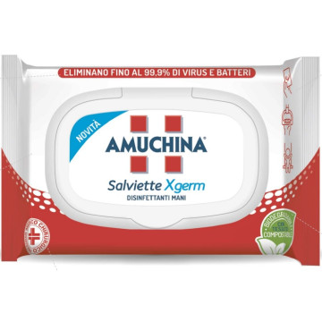 Salviette Amuchina Disinfettanti Mani - Conf.20 salviette