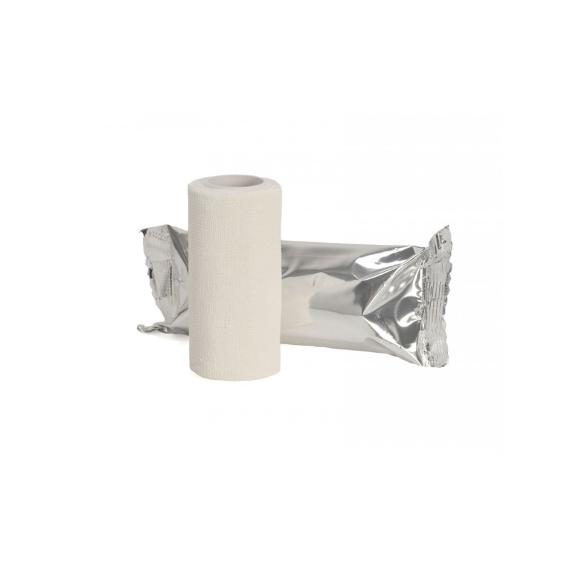 Benda zincofarma elastica con ossido di zinco cm 10x10 mt Benda zincofarma elastica con ossido di zinco cm 10x10 mt