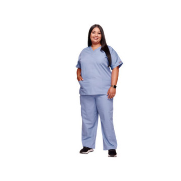 Casacca Scollo A V Cherokee Originals - Donna L - Celeste - 1 Pz.