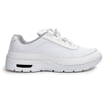 Scarpa professionale hf100 - 42 - con lacci - bianca - 1 paio
