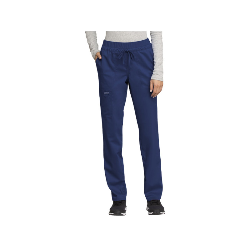 Pantaloni Con Laccetti Cherokee Revolution - Donna L - Blu Marino - 1 Pz. Pantaloni Con Laccetti Cherokee Revolution - Donna L - Blu Marino - 1 Pz.