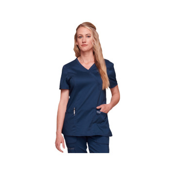 Casacca Finto Incrocio Cherokee Revolution - Donna XL - Blu Marina - 1 Pz.